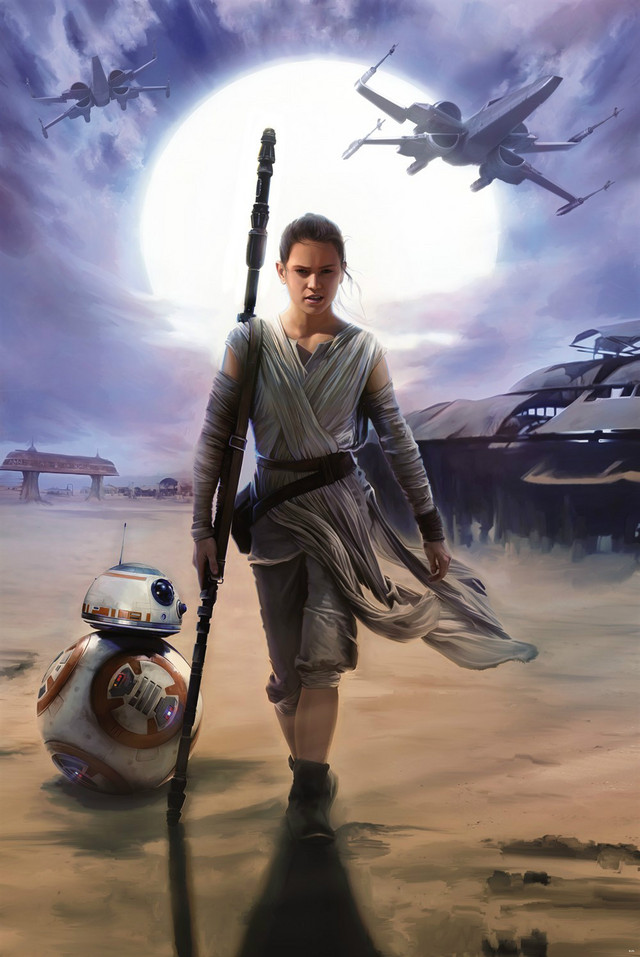 《星大战》,6《星球战7原力觉醒》,《Star Wars: The Force Awakens》,剧照